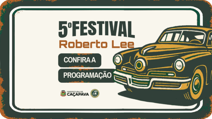 Festival Roberto Lee reúne música, arte e cultura em Caçapava