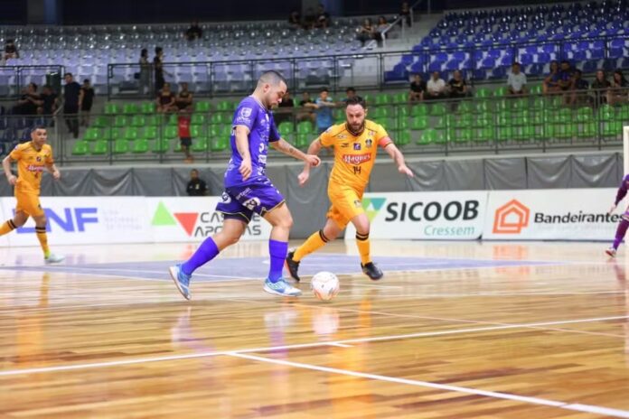 São José perde para o Sorocaba e chega ao 7º jogo consecutivo sem vencer na Liga Nacional de Futsal
