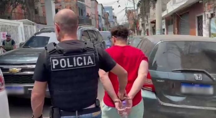 Suspeito foi preso em Paraisópolis, na zona sul | Foto: Divulgação/SSP