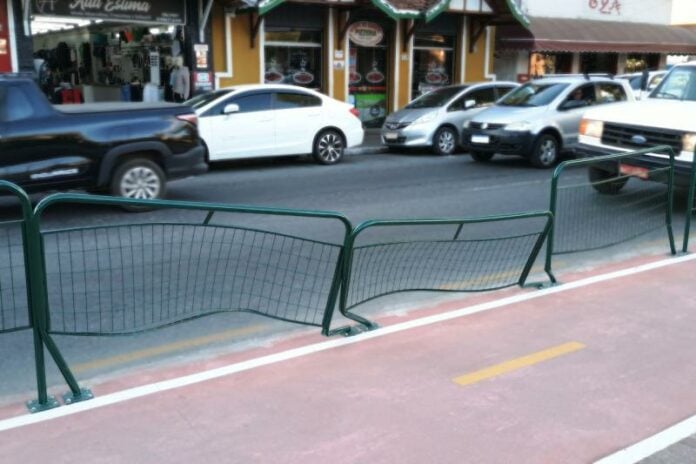 Polícia de Campos do Jordão busca suspeitos de vandalismo em ciclovia