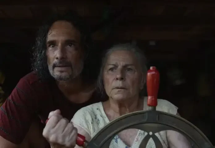 Atores Rodrigo Santoro e Denise Weinberg em O último azul | Guilhermo Garza/Desvia/Divulgação Atores Rodrigo Santoro e Denise Weinberg em O último azul | Guilhermo Garza/Desvia/Divulgação