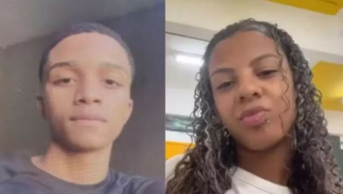 Paulo Ricardo, 15, e sua namorada, Niquely, 14 | Reprodução redes sociais