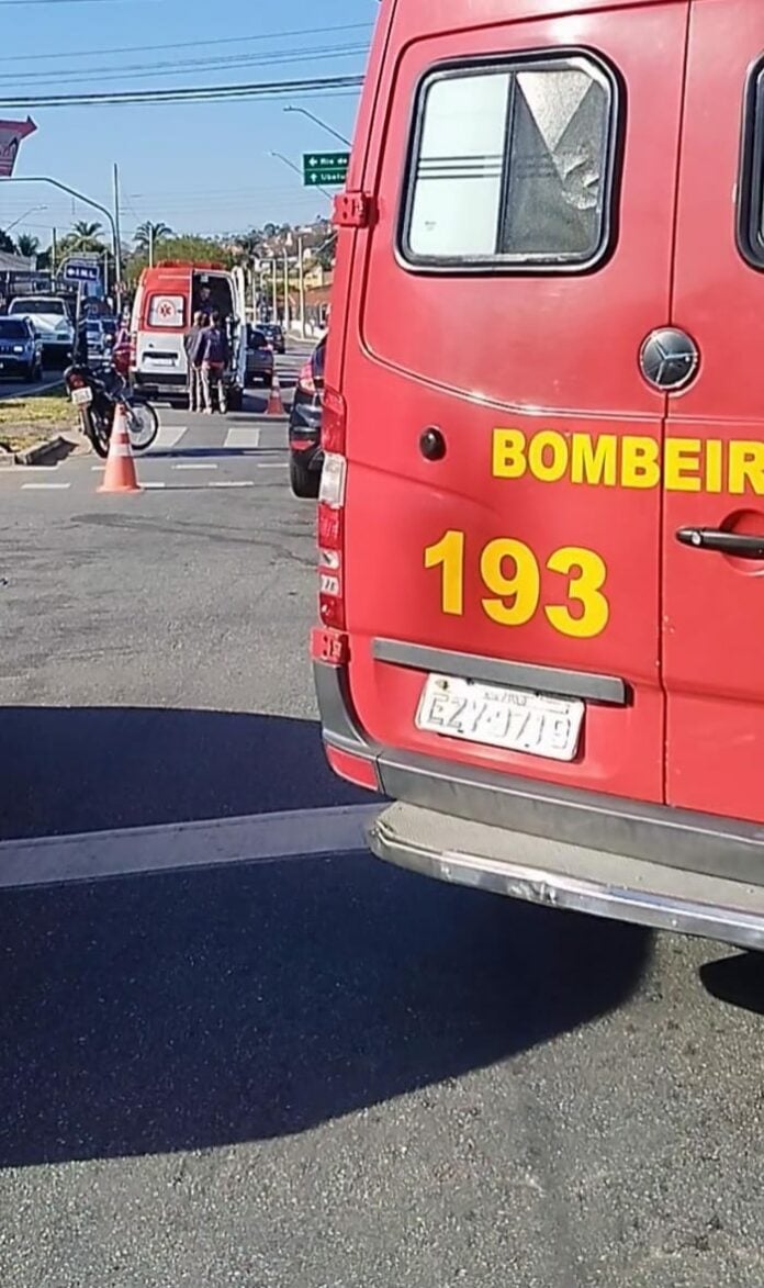 Acidente envolvendo duas motos deixa feridos em Taubaté