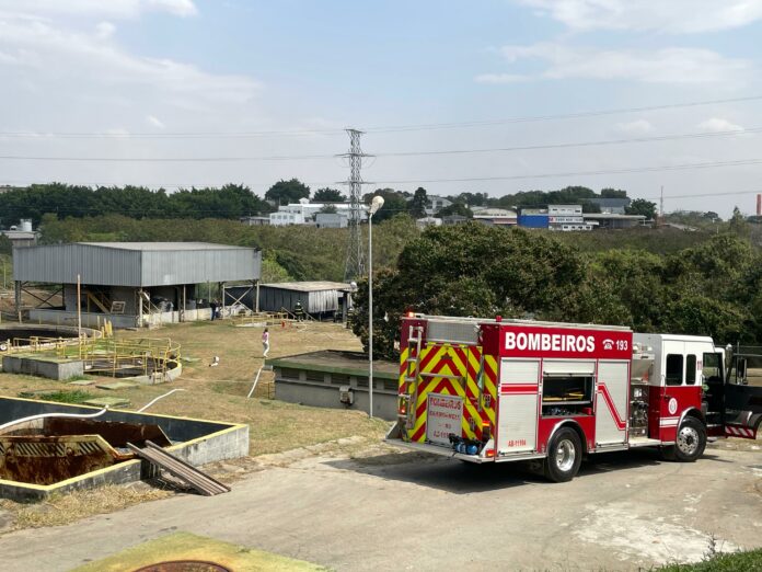 Soldagem em instalação industrial causa incêndio em São José dos Campos