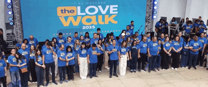 Caminhada do Amor reúne casais e solteiros na Lagoa do Taquaral Caminhada do Amor reúne casais e solteiros na Lagoa do Taquaral