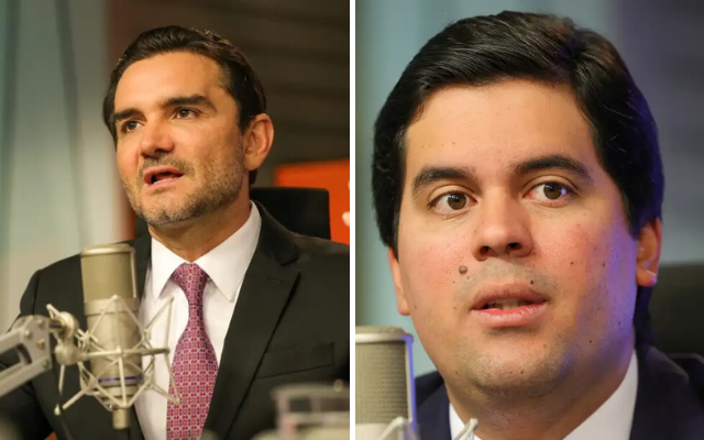 Ministros Celso Sabino e André Fufuca | Fotos: : Fabio Rodrigues-Pozzebom/ Agência Brasil