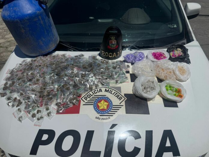 Homem é preso com mais de um quilo de drogas em Guaratinguetá