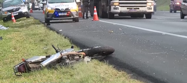 Motociclista morre atropelado após cair de moto na Bandeirantes, em Campinas