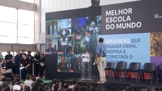 Escola Estadual Parque dos Sonhos, em Cubatão, é ganhadora do prêmio Melhor Escola do Mundo
