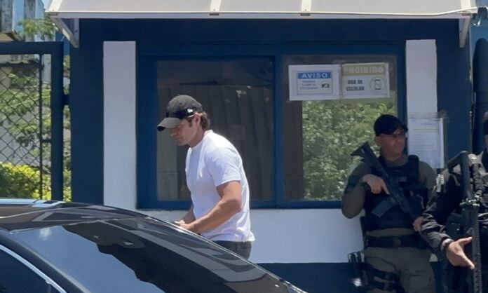 Soltura de Daniel Vorcaro, dono do Banco Master Daniel Vorcaro, dono do Banco Master e principal nome em uma investigação sobre fraudes financeiras, que estava preso no CDP de Guarulhos foi solto na manhã de hoje, 29 de novembro de 2025, após juíza federal conceder liberdade | Foto: Oslaim Brito/Thenews2/Folhapress