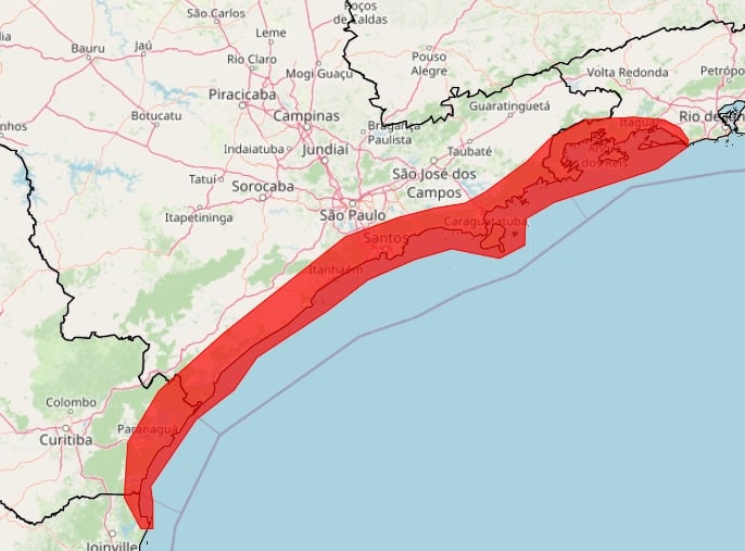 INMET emite alerta de tempestade de grande perigo para a região; veja orientações