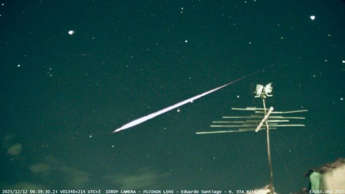 Meteoros O fenômeno é provocado por partículas liberadas pelo asteroide 3200 Faetonte, que entram na atmosfera terrestre