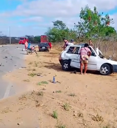 Captura de tela 2025-12-10 172046 A colisão aconteceu na rodovia estadual PB-177, trecho que liga as cidades de Soledade e São Vicente do Seridó, no Agreste da Paraíba