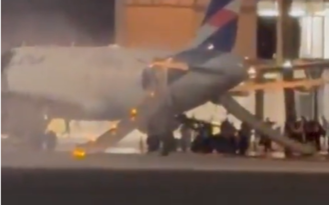 Equipamento no solo teria gerado o princípio de incêndio | Foto: Reprodução