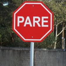 placa parada
