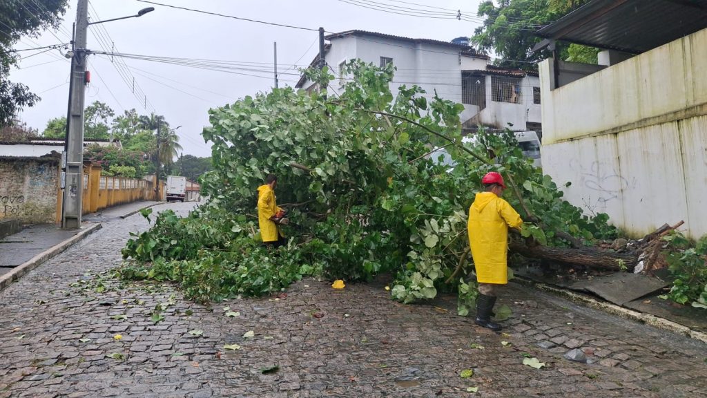 João Pessoa acumula mais de 90 mm de chuva em um dia