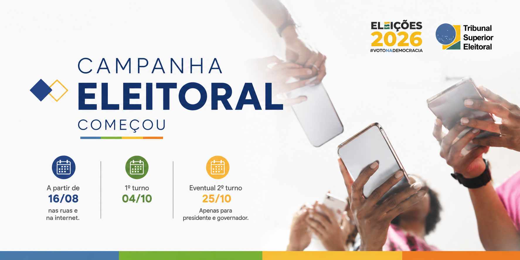 Começa a campanha: o que muda nas ruas, na internet e na vida do eleitor