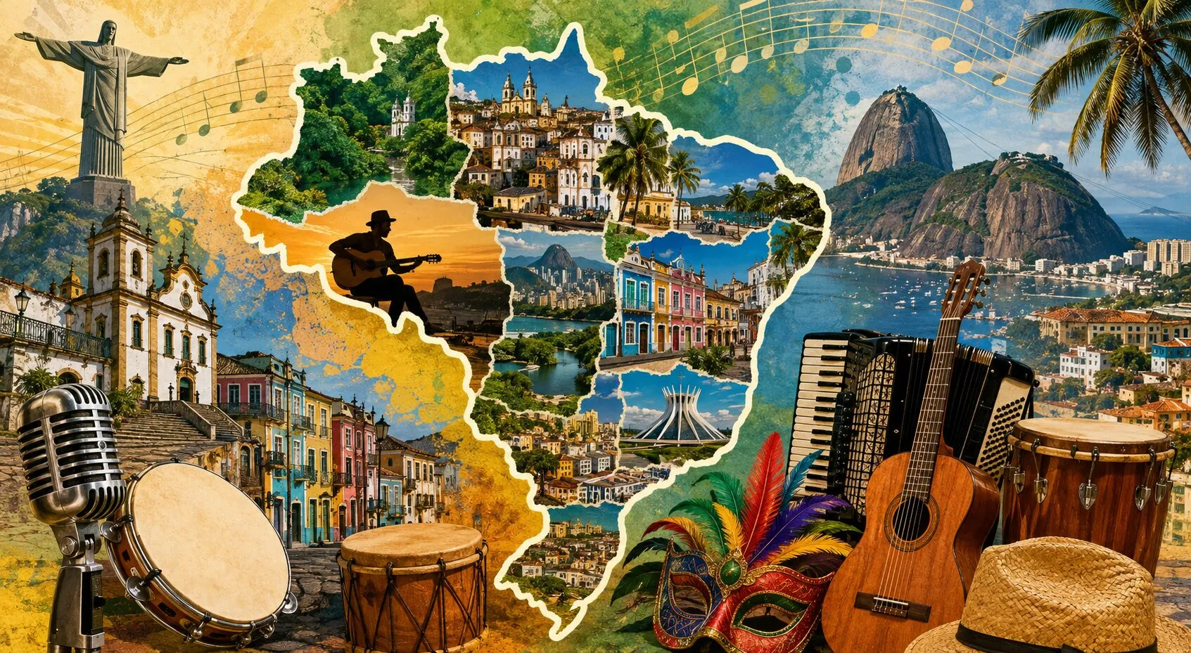 8 lugares onde a música brasileira ganhou vida