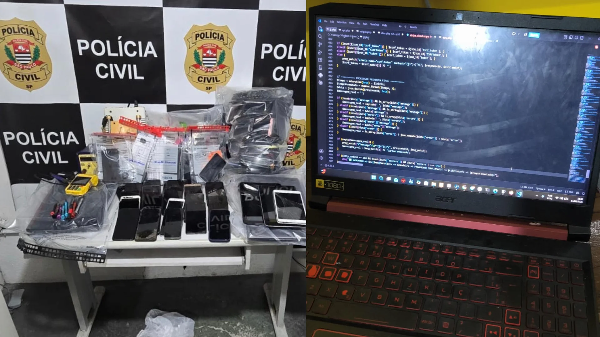 Investigação sobre furto de iPhone revela esquema de central de desbloqueio de celulares roubados em Bertioga; VÍDEO