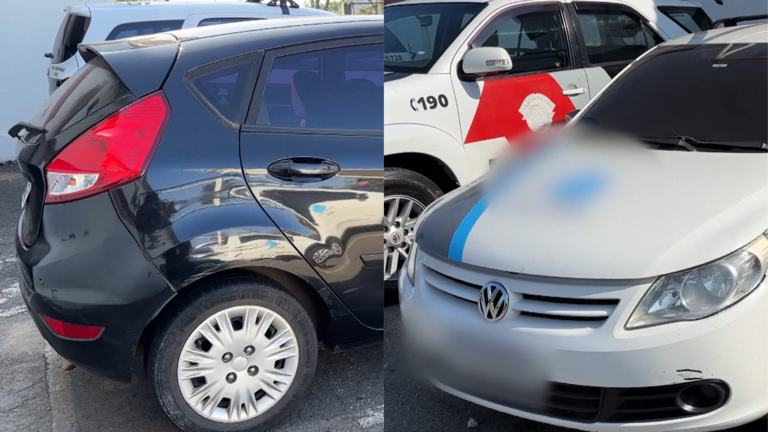Dois carros dublês com a identificação adulterada são apreendidos na região de Campinas