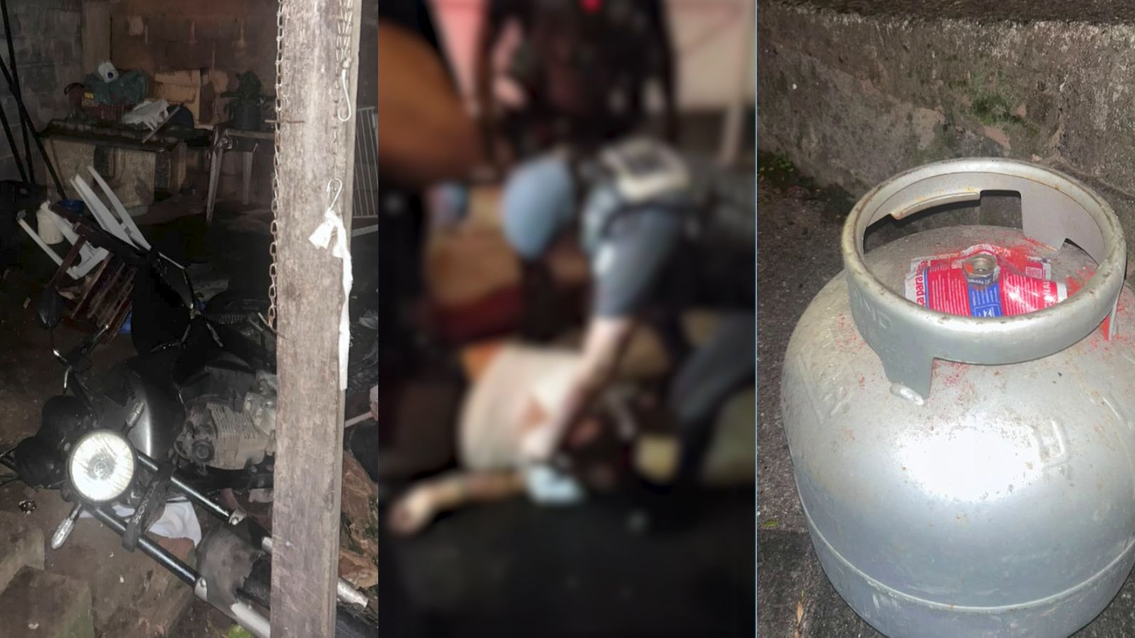 VÍDEO: Homem ameaça avó e diz que vai explodir casa durante ataque de fúria