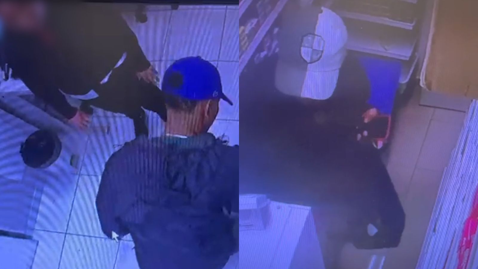 VÍDEO: Dois homens armados rendem vítimas e roubam farmácia