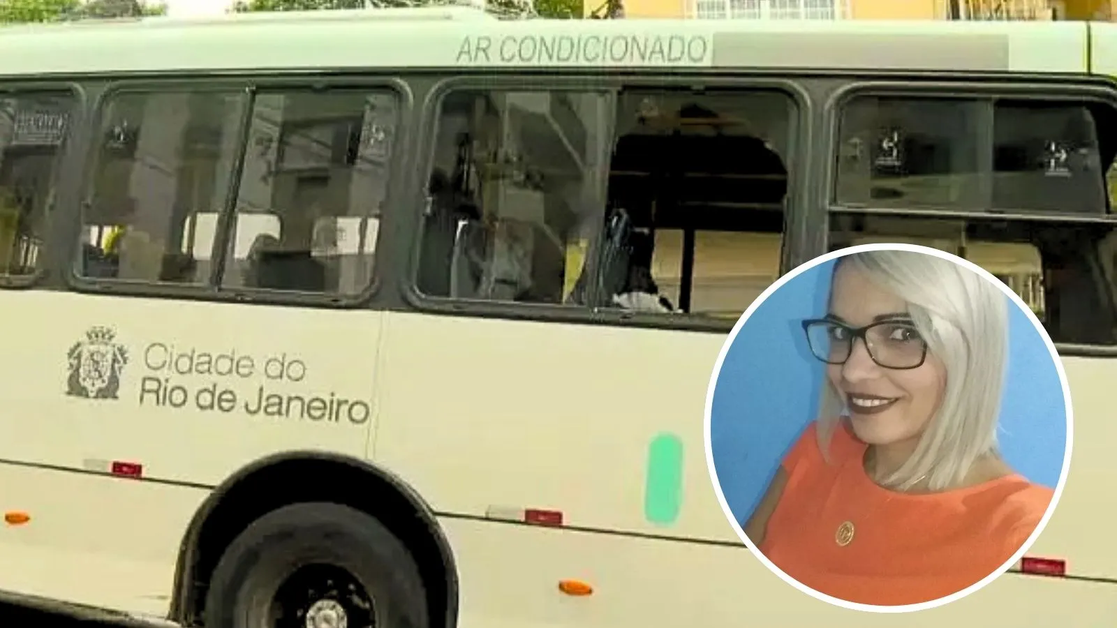Mulher é baleada no pescoço dentro de ônibus no Rio