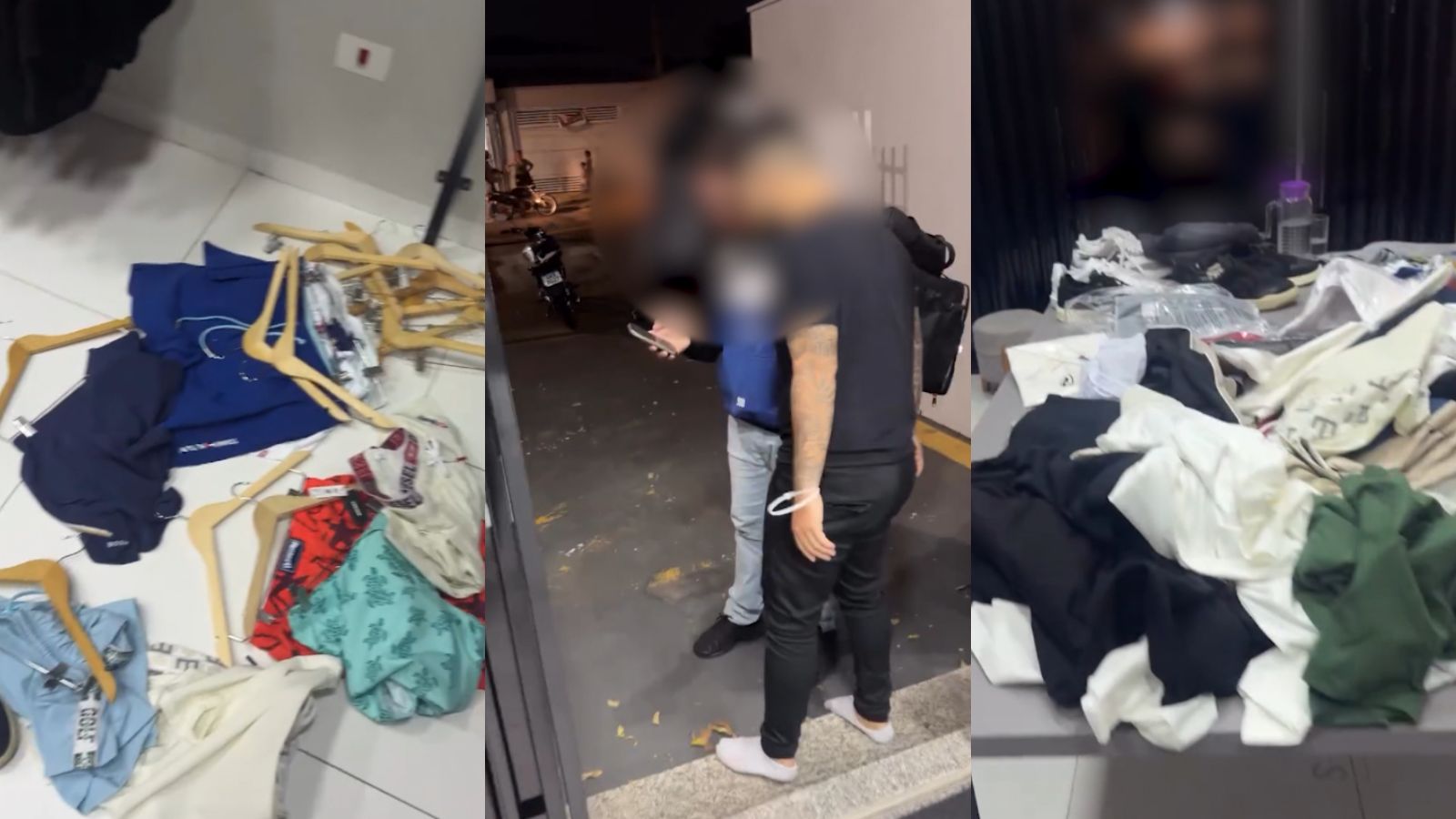 Vídeo: “Fizeram ele de refém”; esposa desabafa após assalto à loja