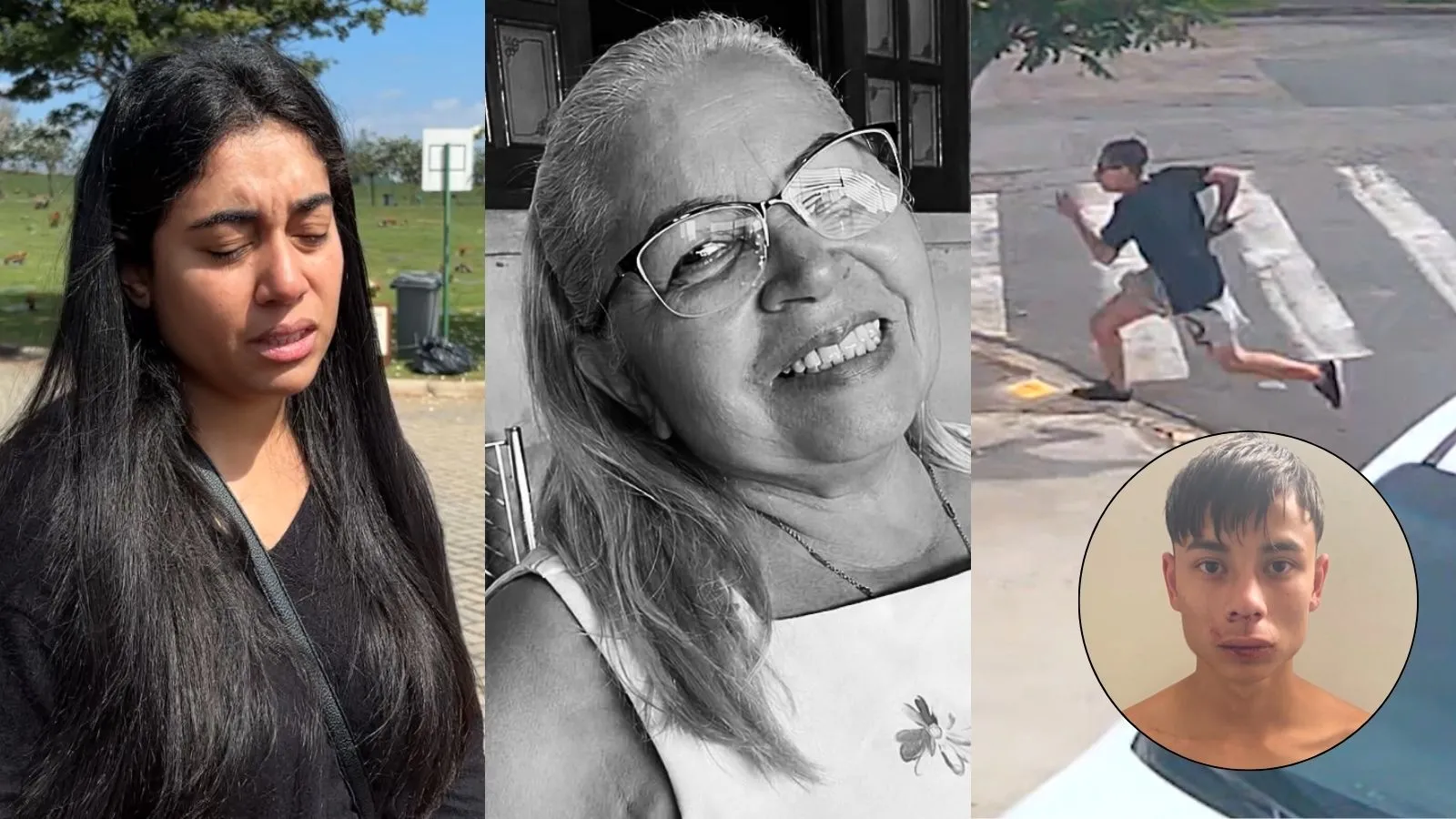 Família se despede de idosa morta por jovem de 18 anos durante fuga