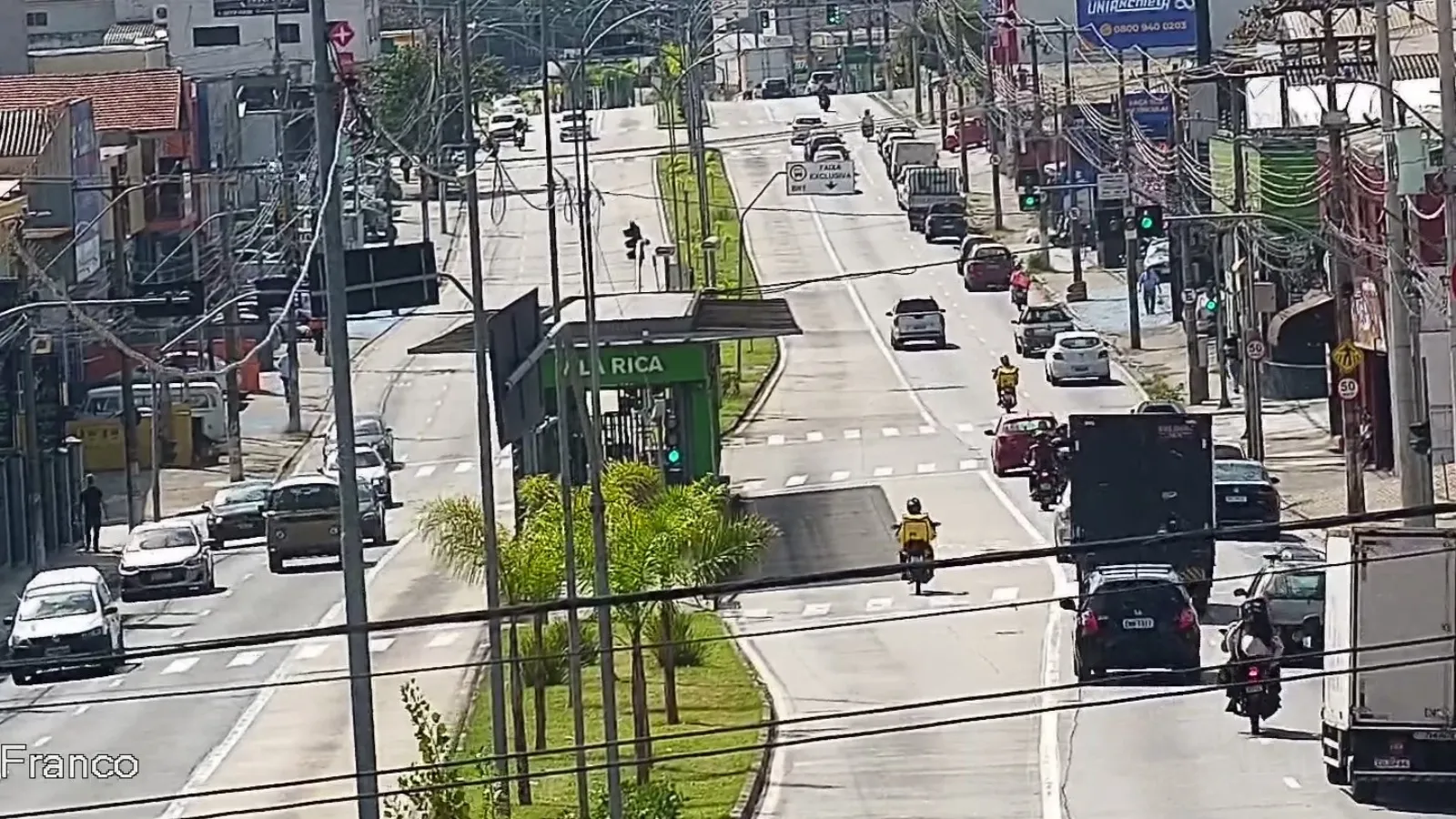 Moraes Salles e Amoreiras lideram situações de risco no trânsito flagradas por câmeras