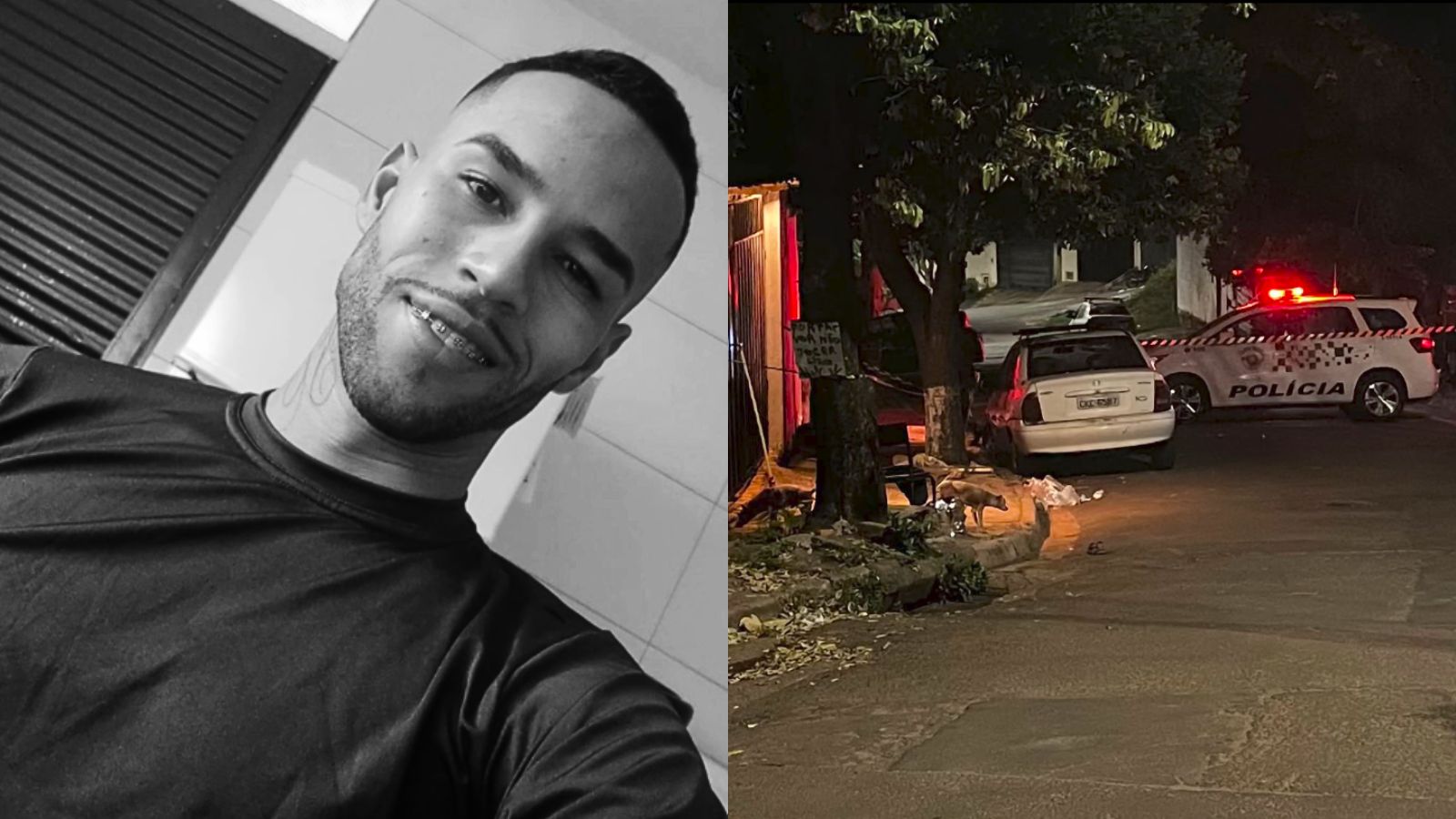 Ataque a tiros na rua deixa um homem morto e outro internado