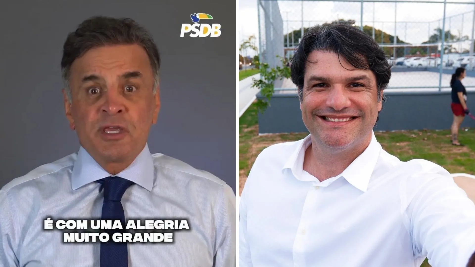 Leo Bezerra deixa o PSB e se filia ao PSDB, anuncia Aécio Neves
