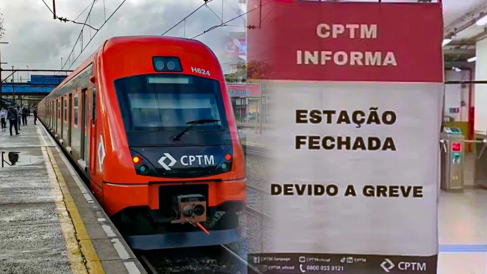 Greve CPTM: Trabalhadores da Linha 10-Turquesa ameaçam paralisação