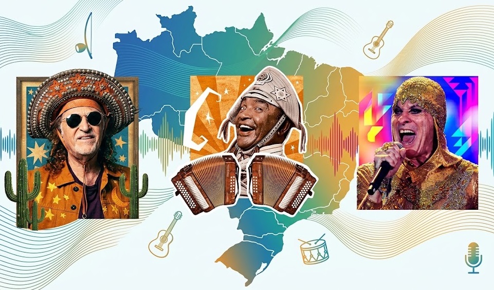 Músicas brasileiras que retratam diferentes sotaques do país
