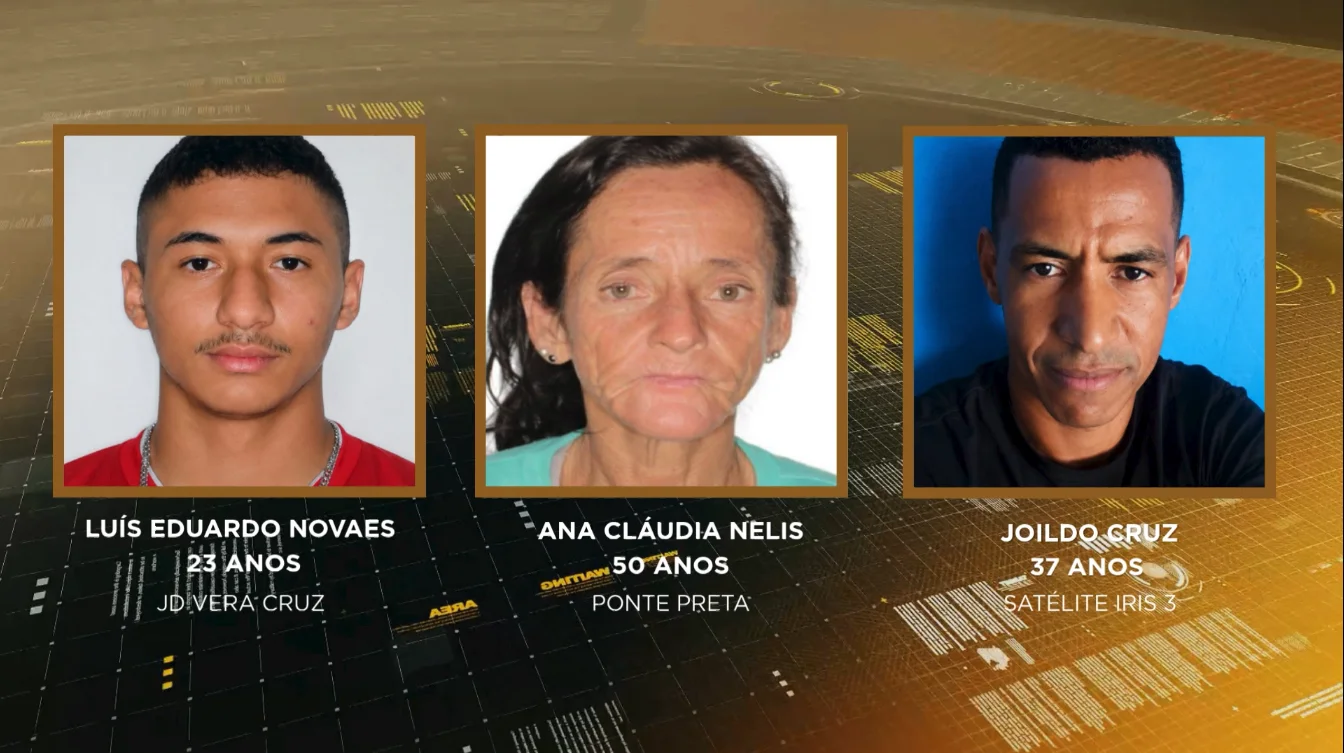 Três corpos encontrados em Campinas em 24h são identificados